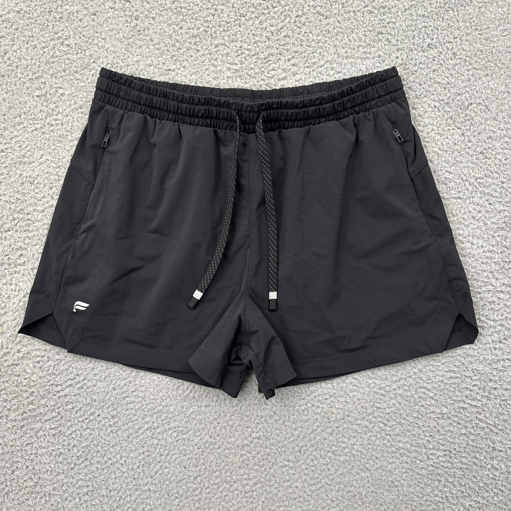 Fabletics The One Shorts 3" Black Athletic Athleisure Gym Workout Women's Medium